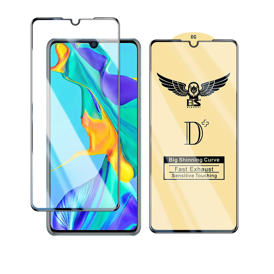 Schutzglas mit Schwarzem Rand für Samsung A-Serie