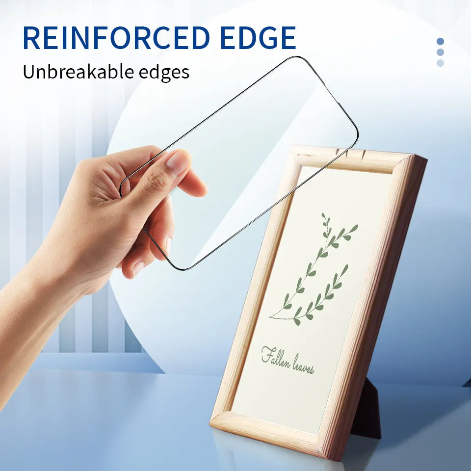Schutzglas mit Schwarzem Rand für Samsung A-Serie