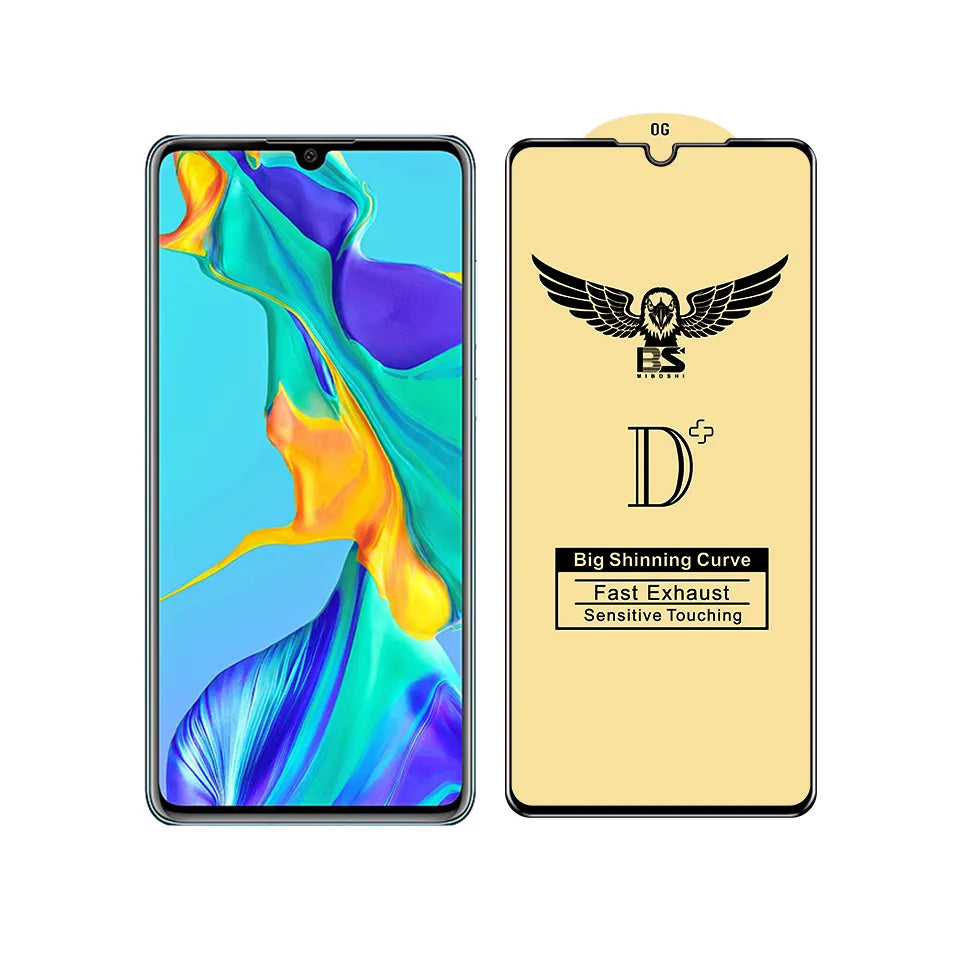Schutzglas mit Schwarzem Rand für Samsung A-Serie