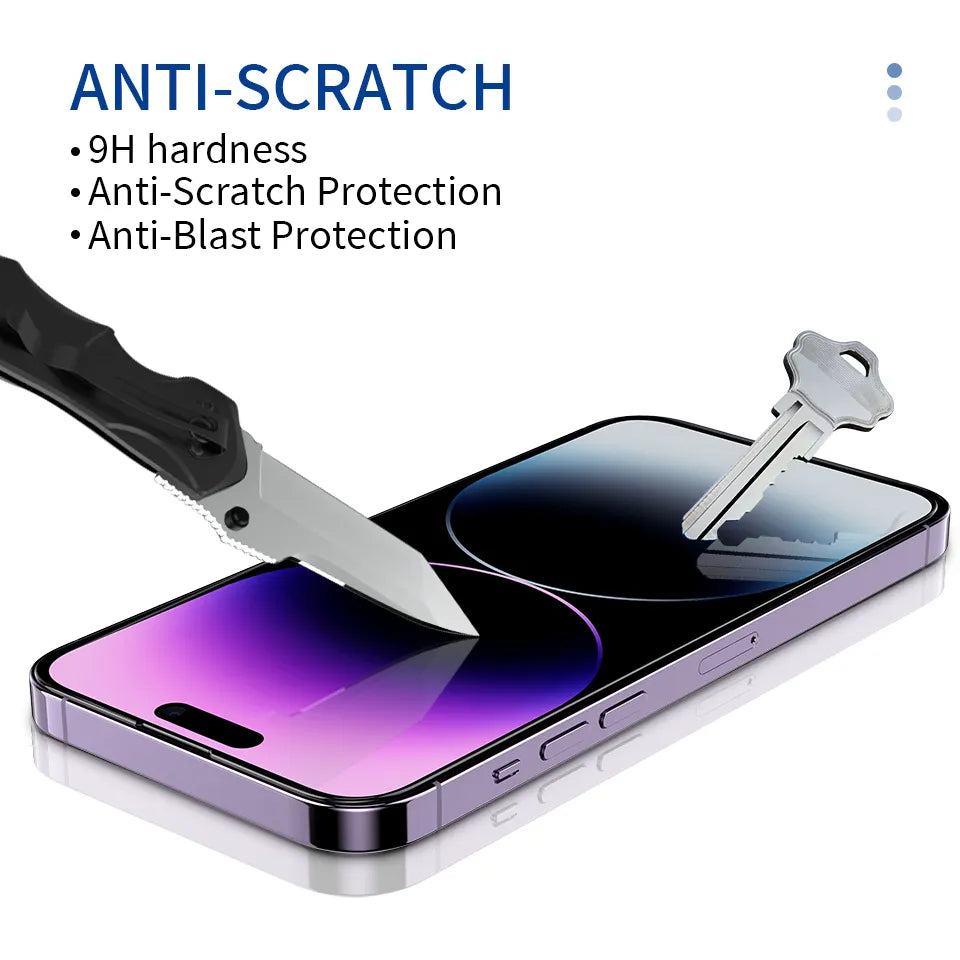 Schutzglas mit Schwarzem Rand für Samsung A-Serie