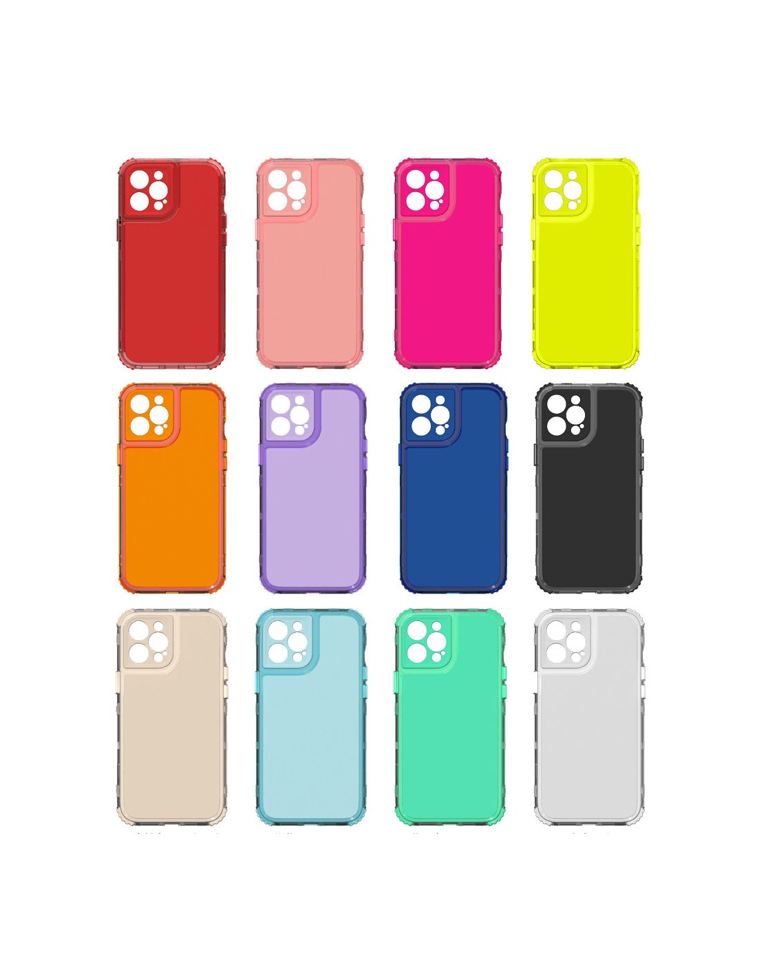 3-in-1-Hülle für iPhone mit verstärkten Ecken