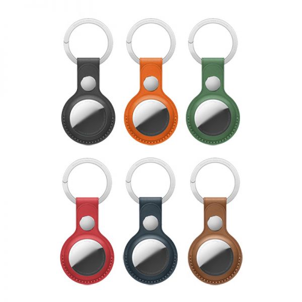 Schlüsselanhänger aus Leder für Apple AirTag