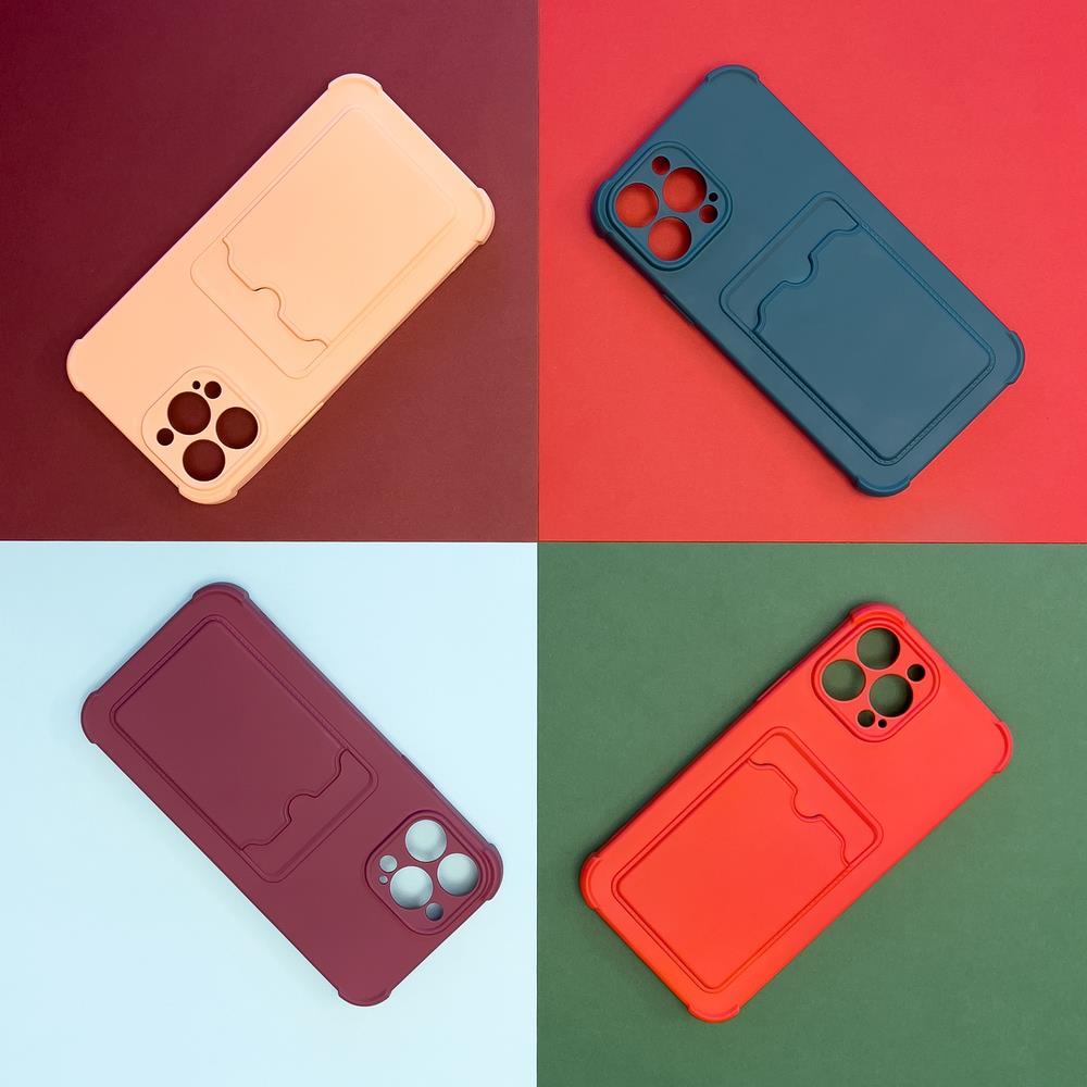 Card Armor Case Hülle für iPhone Card Wallet Silikon