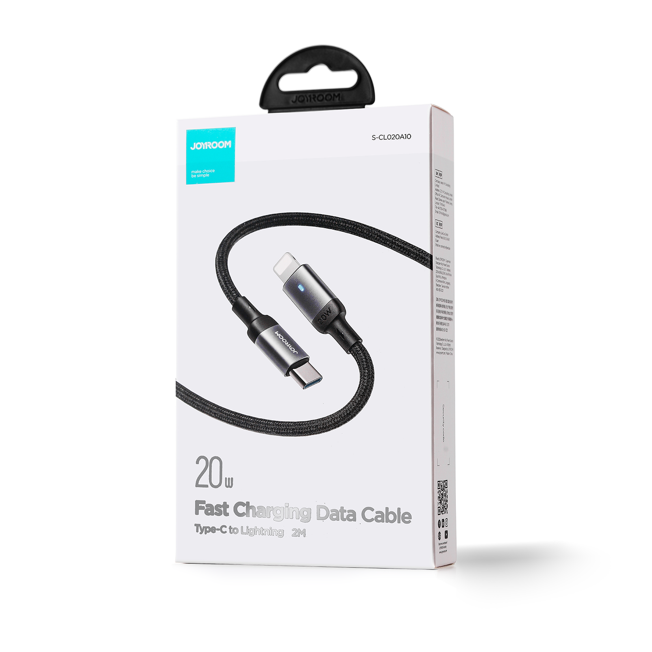 Joyroom Kabel für iPhone USB C - Lightning 20W 1,2 m schwarz