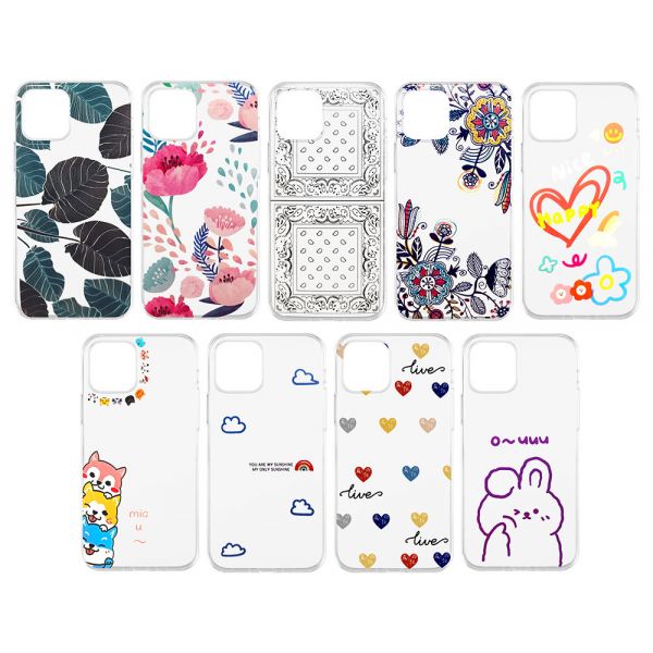 Silikon Hülle mit Motiv für iPhone