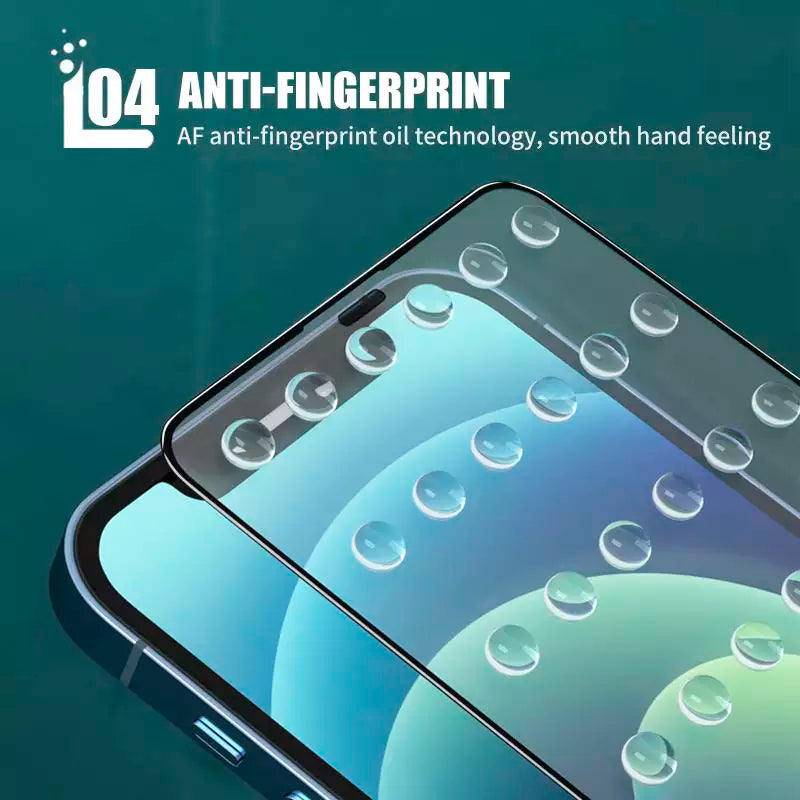 Hartglas-Displayschutz 9H, Edge-to-Edge, Staubdichtes Lautsprechergitter, Touch-sensitiv