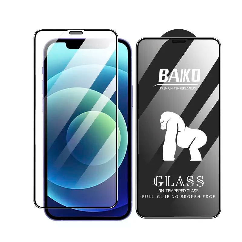Schutzglas für iPhone 7, 8, X, XS, 11, 12, 13, 14 Pro Max – 9H Härte, Blasenfrei, Anti-Kratzer, Ultra Klar Displayschutz