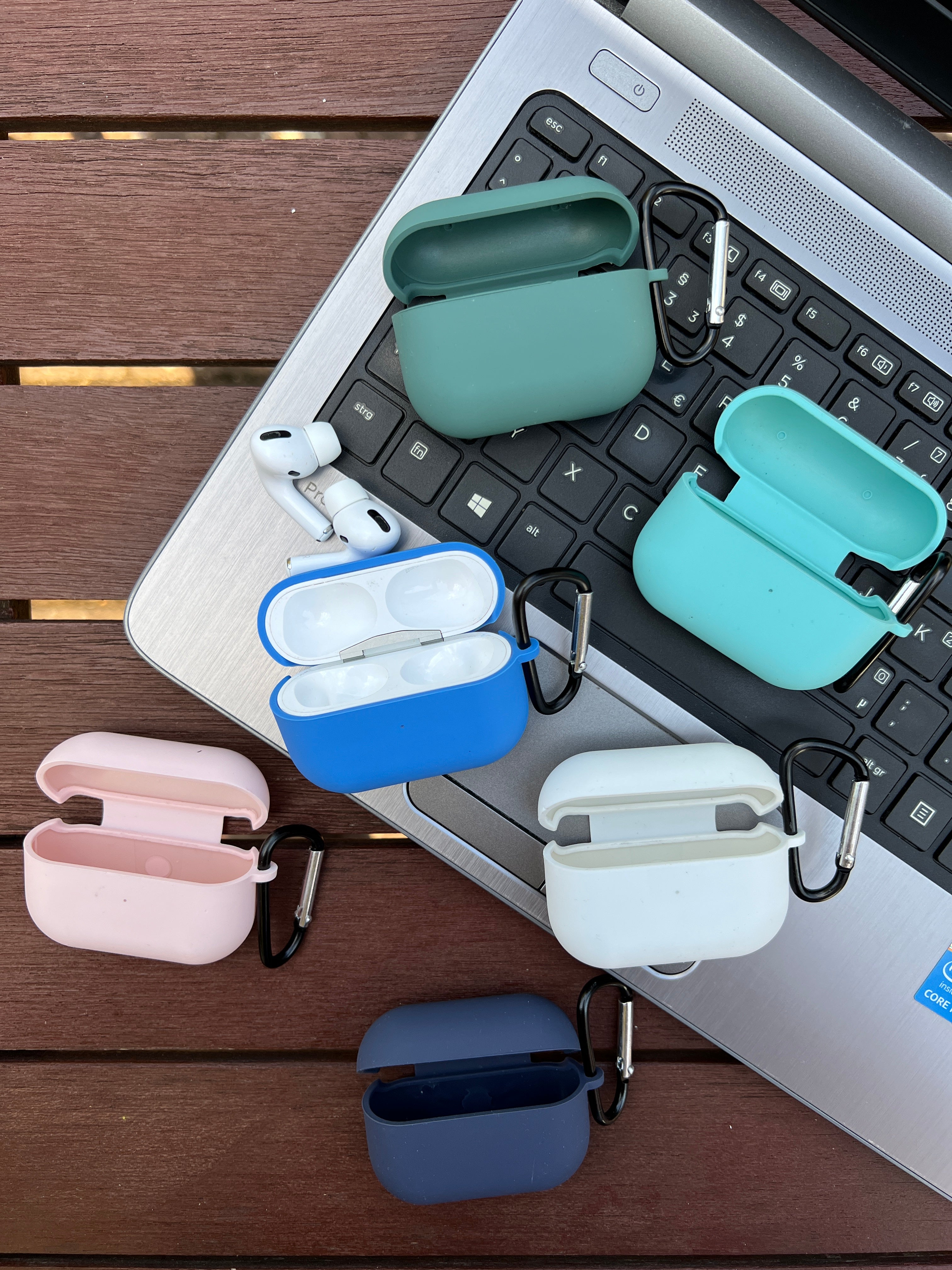 Schutzhüllen aus  Hartsilikon für Airpods