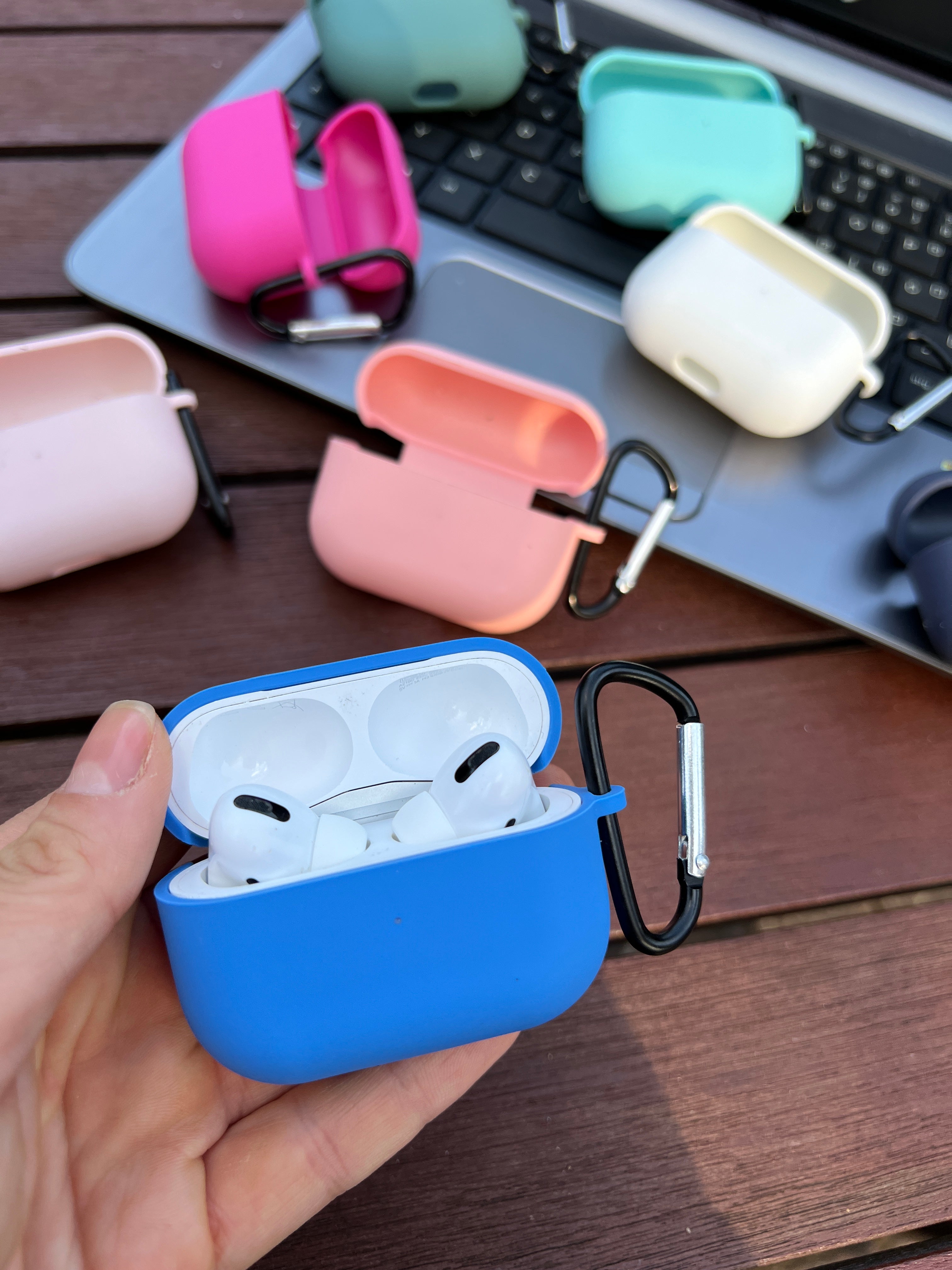 Schutzhüllen aus  Hartsilikon für Airpods