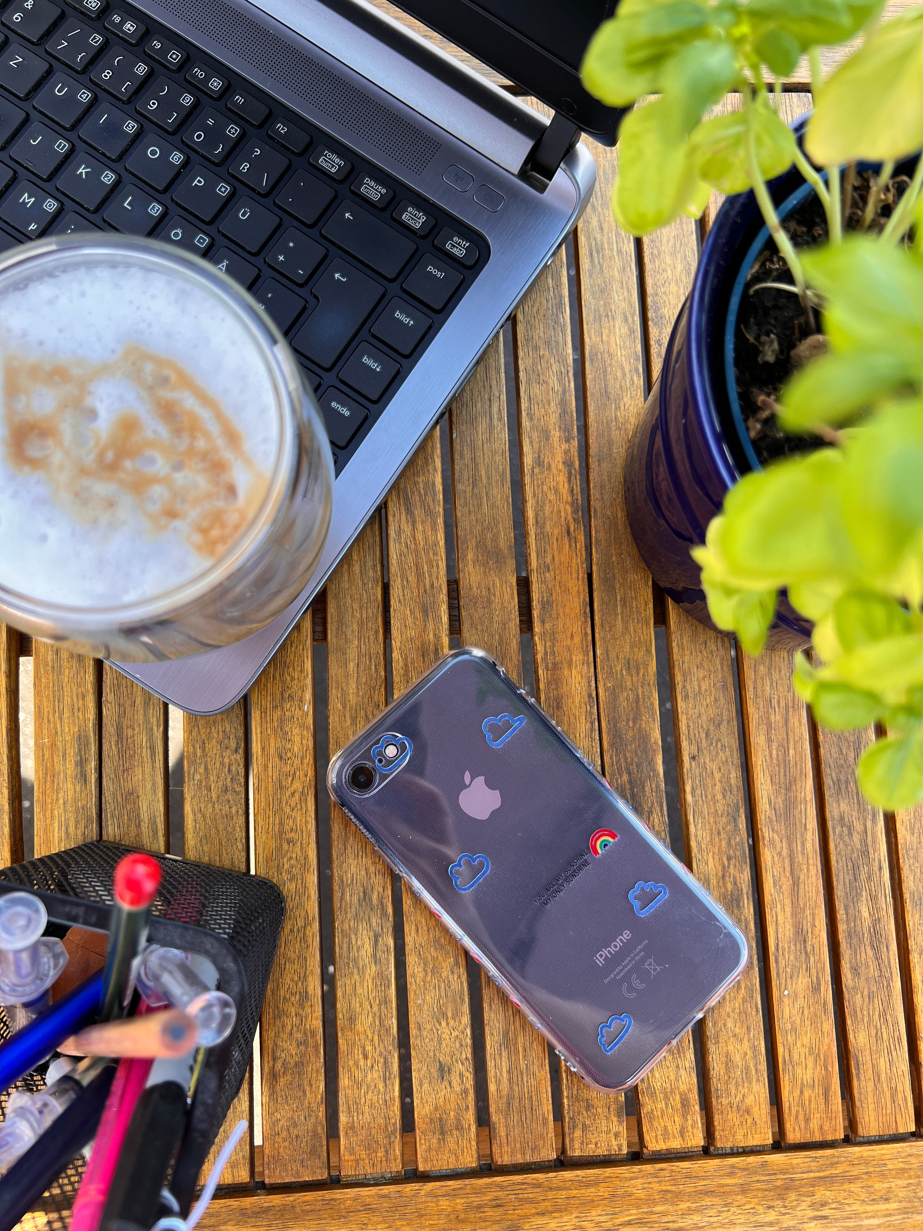 Silikon Hülle mit Motiv für iPhone