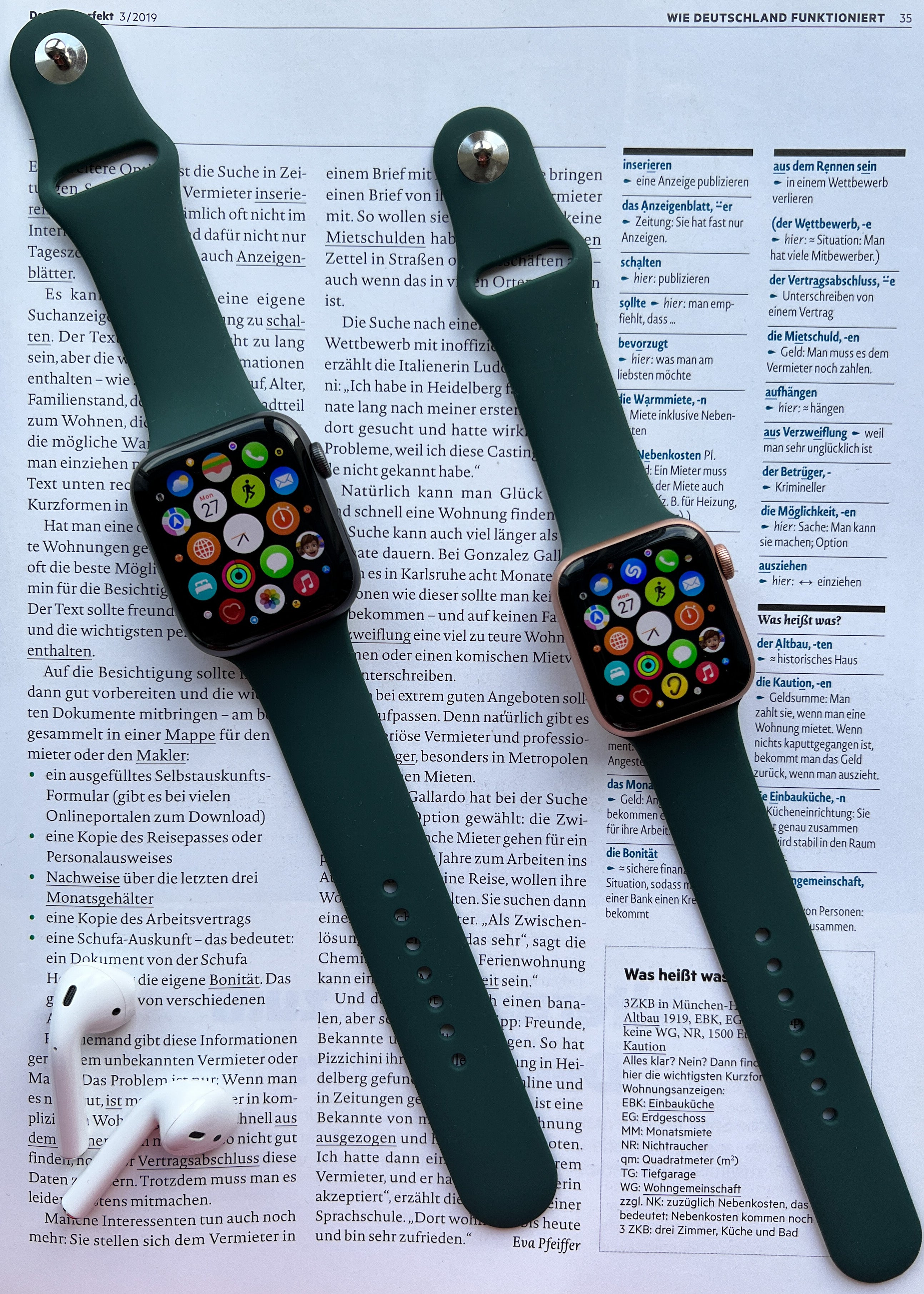 Silikon Armband für Apple Watch