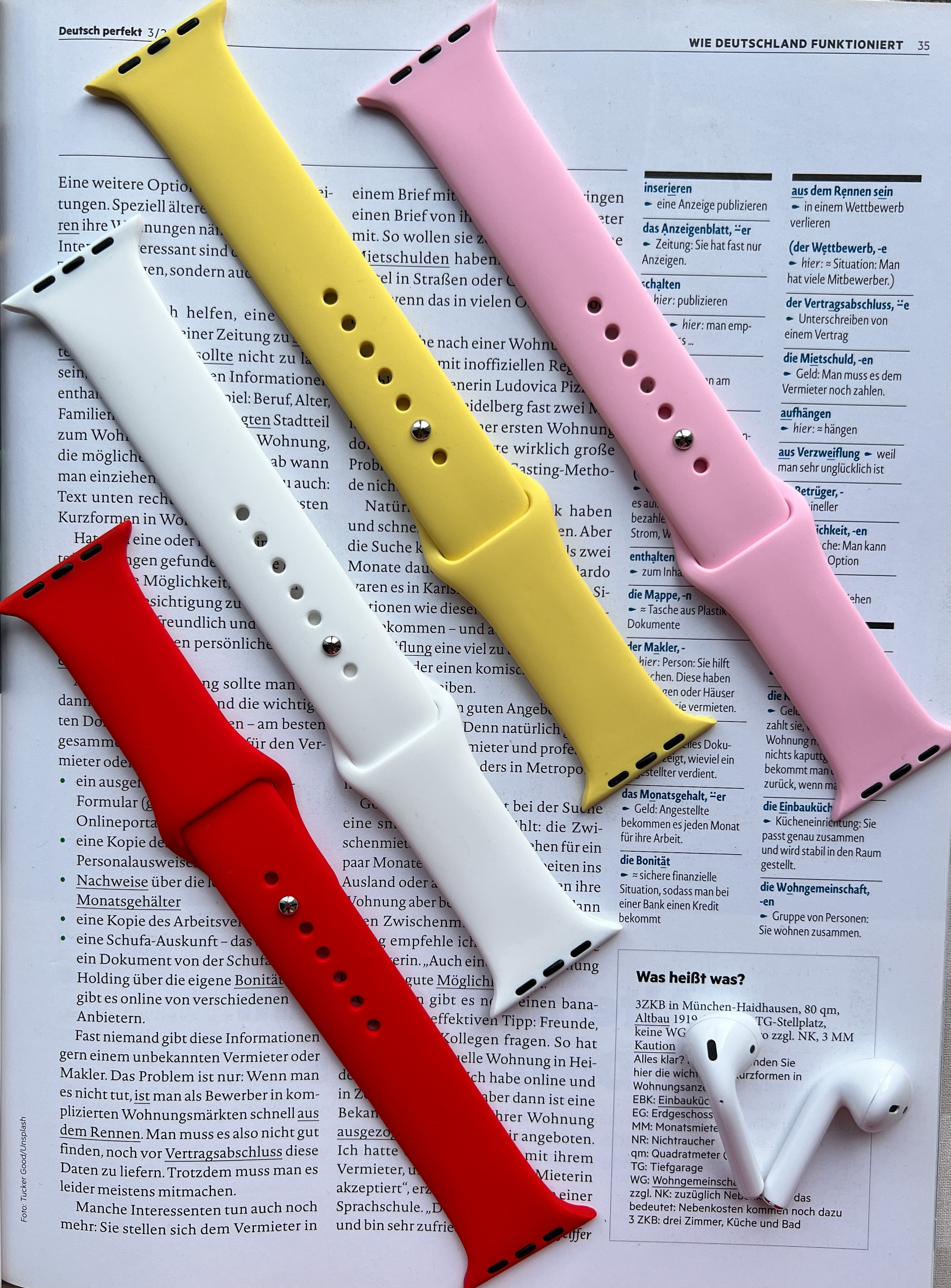 Silikon Armband für Apple Watch