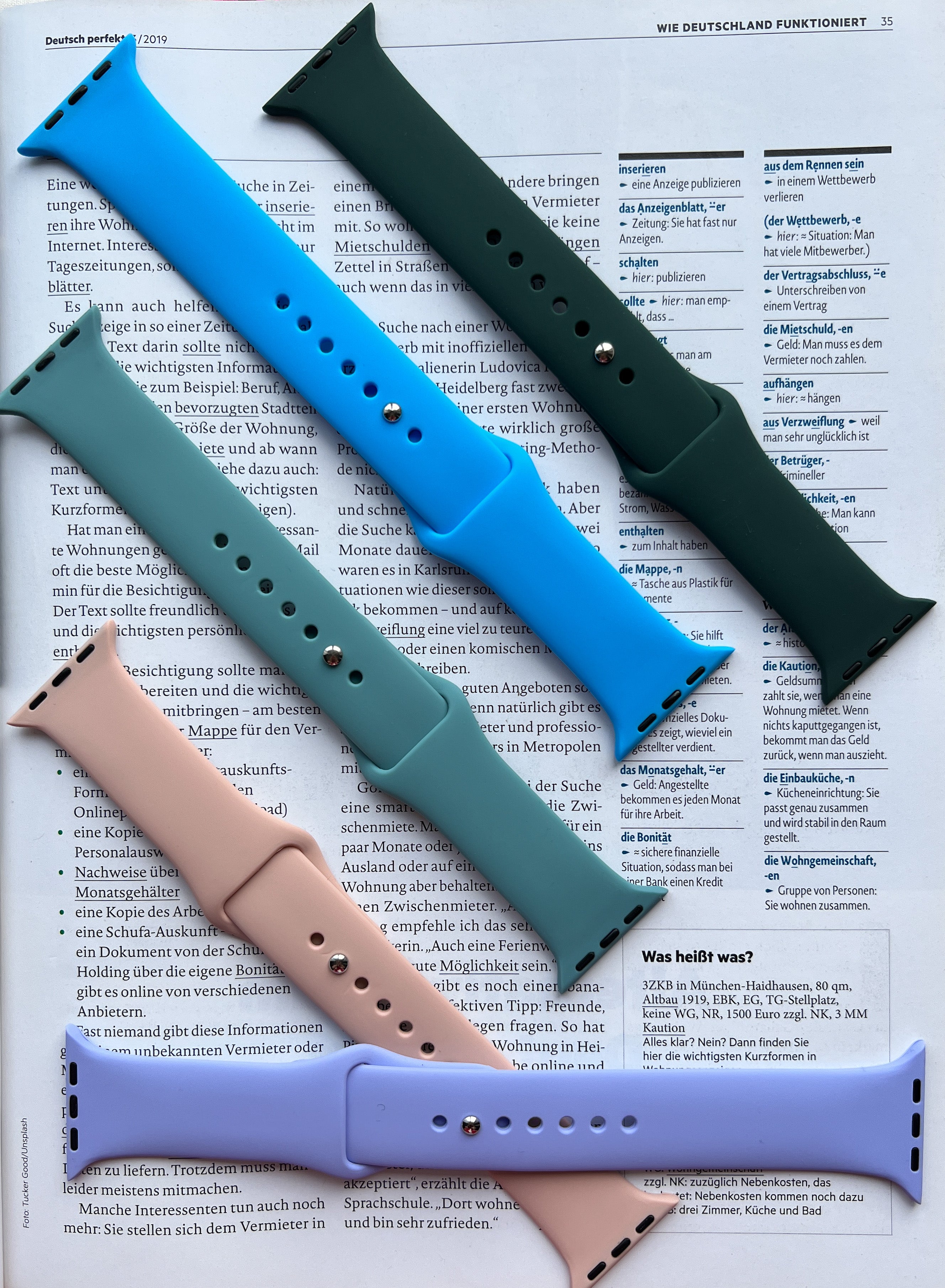 Silikon Armband für Apple Watch