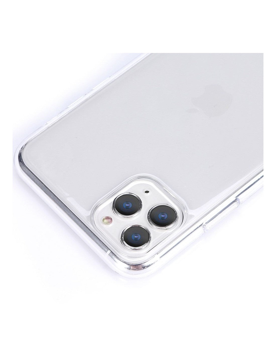 Hülle transparent aus stoßfestem Hartplastik für iPhone