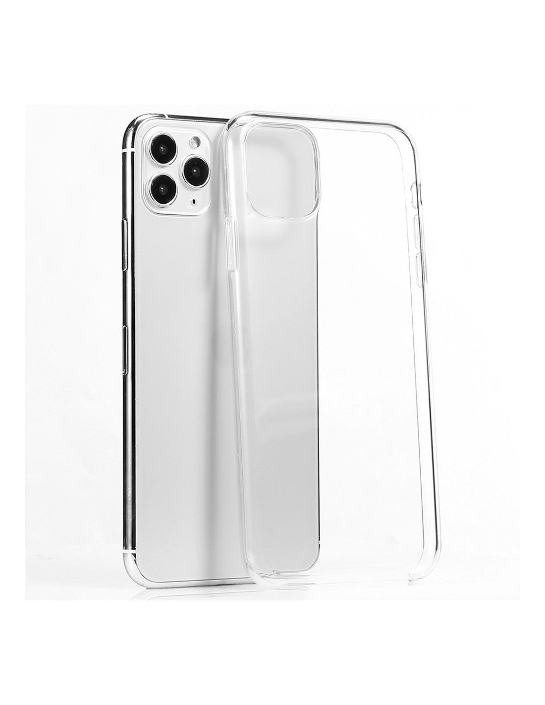 Hülle transparent aus stoßfestem Hartplastik für iPhone