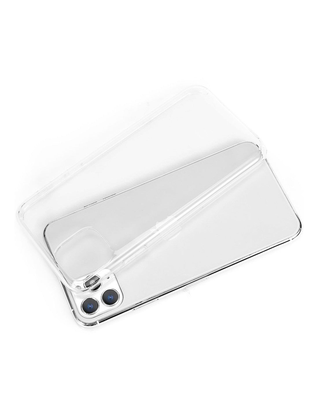 Hülle transparent aus stoßfestem Hartplastik für iPhone