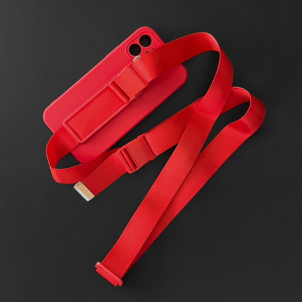 Seilhülle Gel Hülle mit einer Kette Lanyard Tasche Lanyard für iPhone