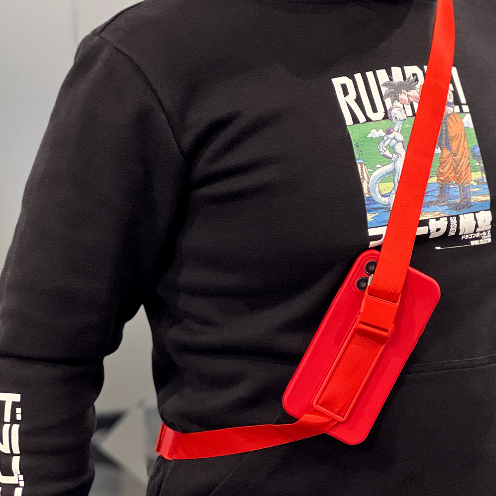 Seilhülle Gel Hülle mit einer Kette Lanyard Tasche Lanyard für iPhone