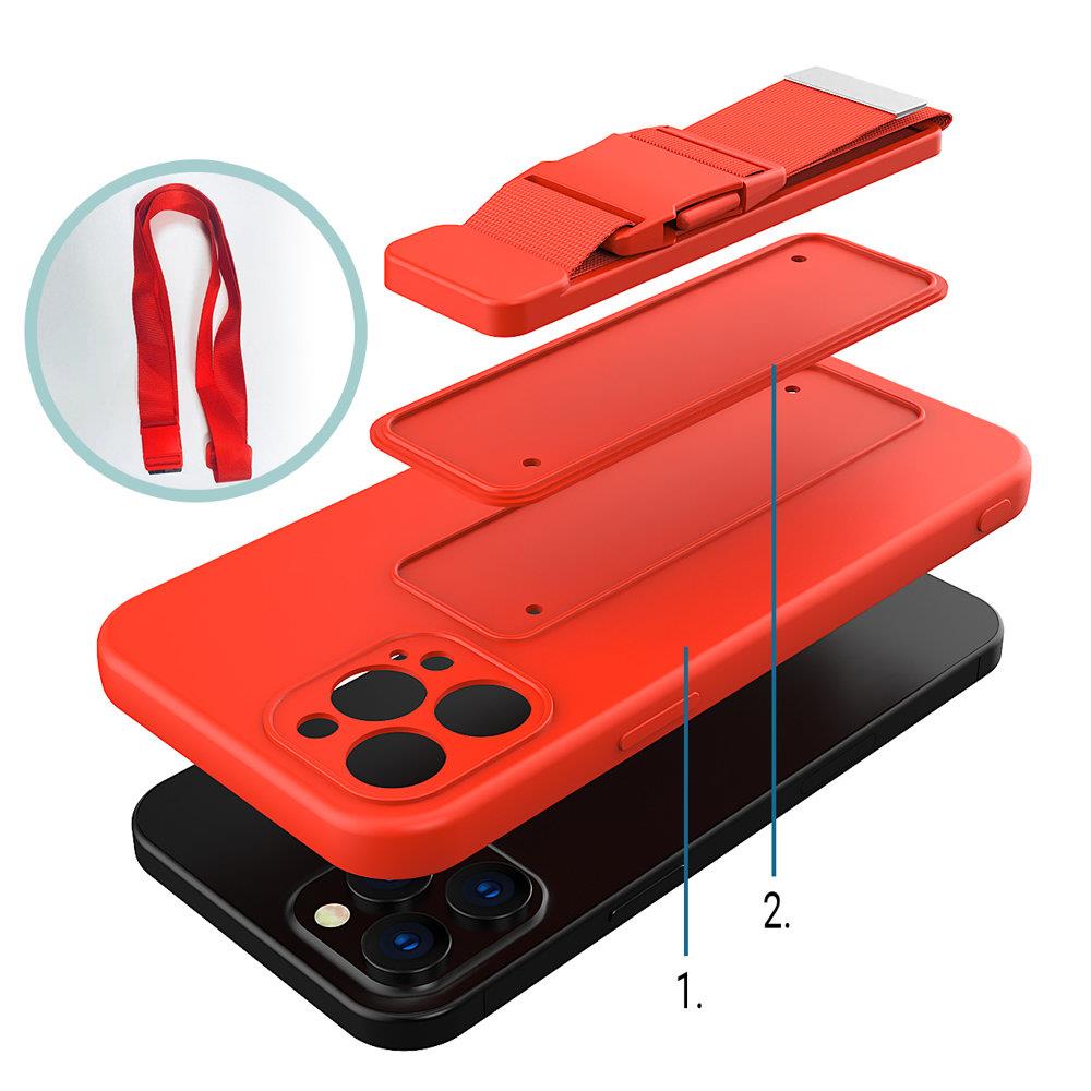 Seilhülle Gel Hülle mit einer Kette Lanyard Tasche Lanyard für iPhone