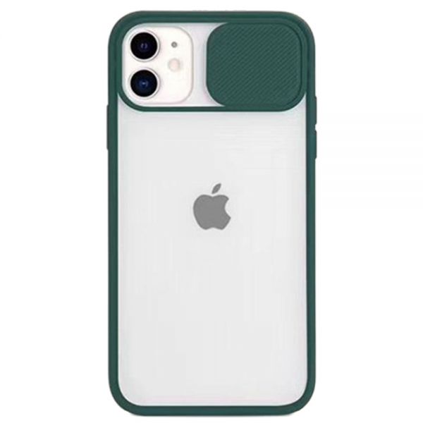 Hülle mit verschiebbarer Kameraabdeckung für iPhone