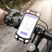 Universelle Handyhalterung für Fahrrad & E-Scooter – Silikon, flexibel